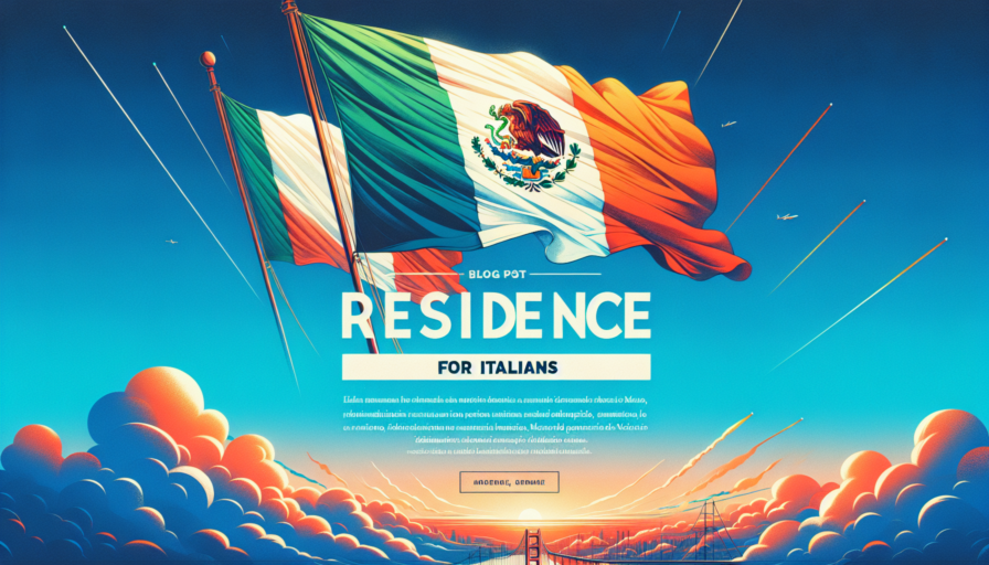 Residencia en México para italianos