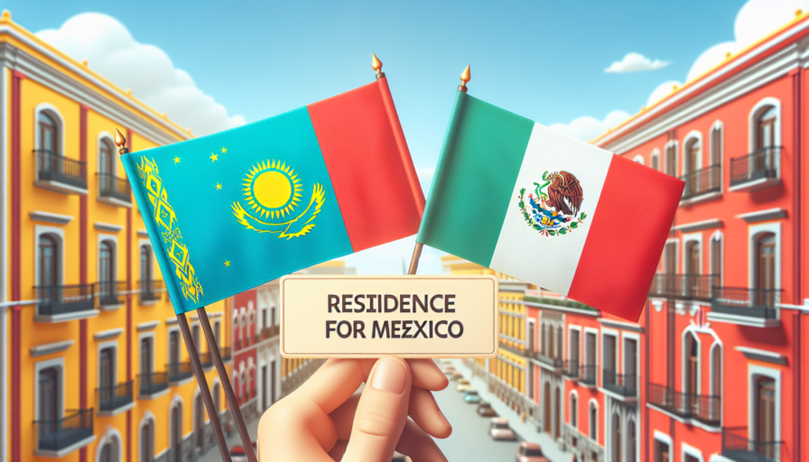 Residencia en México para kazajos