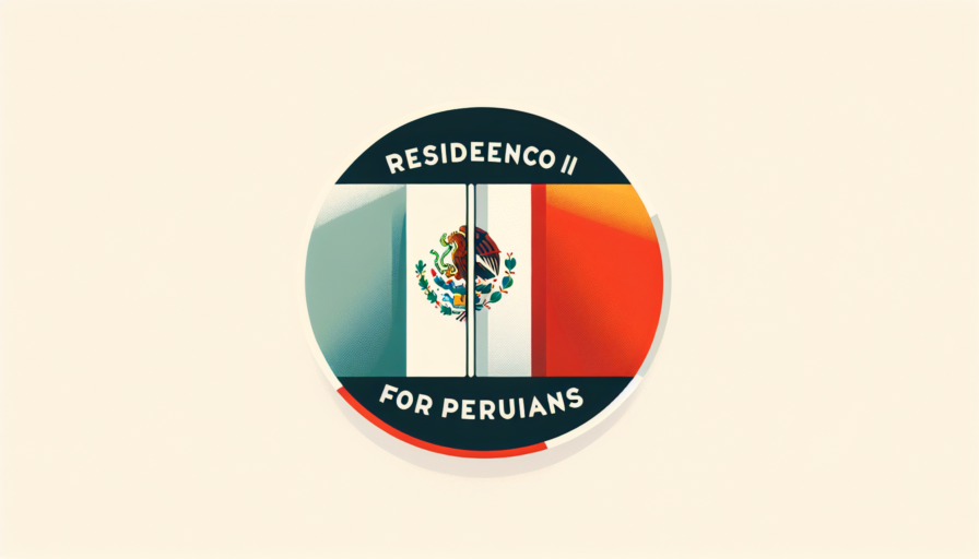 Residencia en México para peruanos