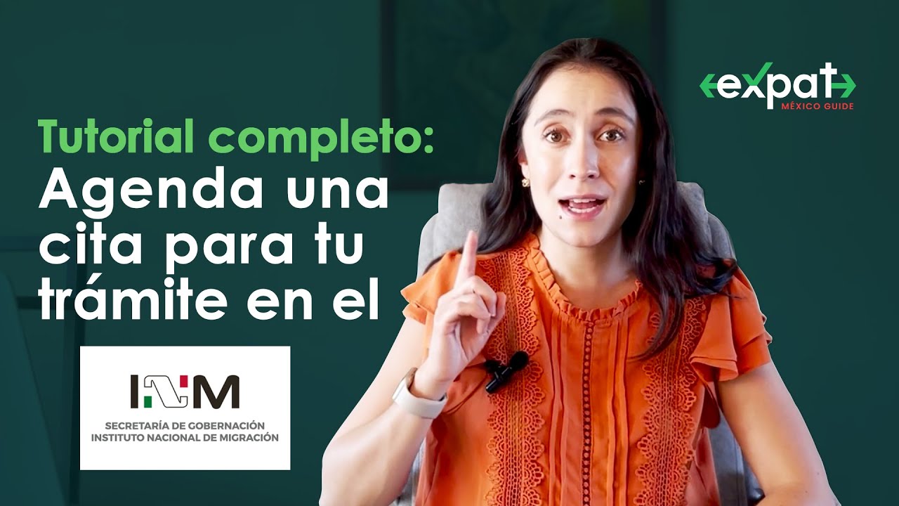 ¿Dónde y cómo hacer la cita para la residencia en México?